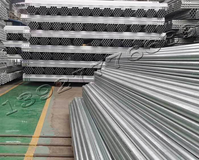 鍍鋅管廠內存放倉庫